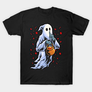 Halloween Spooky Ghost T-Shirt